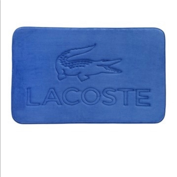 lacoste memory foam bath mat